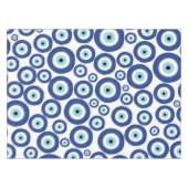 Nappe Grec Mati Mataki - motif d'oeil mauvais de (Devant (Horizontal))