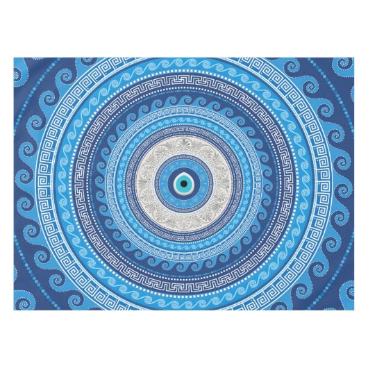 Nappe Grec Mati Mataki - ornement #2 d'oeil mauvais de (Devant (Horizontal))