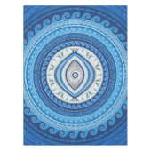 Nappe Grec Mati Mataki - ornement grec d'oeil mauvais (Devant)