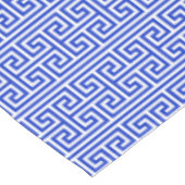 Nappe Grec Meander Key H Blue, Votre Nom, Personnaliser (Angle)