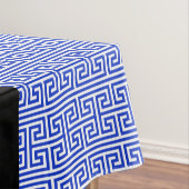 Nappe Grec Meander Key H Blue, Votre Nom, Personnaliser (In Situ)