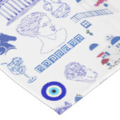 Nappe Grèce Bleu et Blanc (Angle)