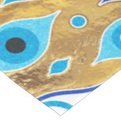 Nappe Grèce Mati Mataki - motif des yeux malveillants de (Angle)