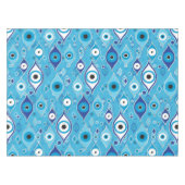 Nappe Grèce Mati Mataki - motif des yeux malveillants de (Devant (Horizontal))