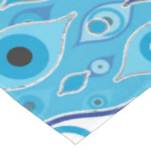 Nappe Grèce Mati Mataki - motif des yeux malveillants de (Angle)