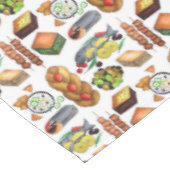 Nappe Grèce Méditerranéen Imprimer Cuisine grecque (Angle)