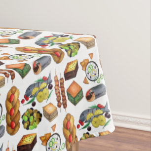 Nappe Grèce Méditerranéen Imprimer Cuisine grecque