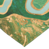 Nappe Green and gold liquid marble abstract (Angle)