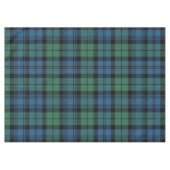 Nappe Green Blue Plaid Rustic Classic Campbell Tartan (Devant (Horizontal))