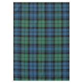 Nappe Green Blue Plaid Rustic Classic Campbell Tartan (Devant)