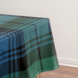 Nappe Green Blue Plaid Rustic Classic Campbell Tartan
