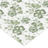 Nappe  Green Clover Pattern Tablecloth (Angle)