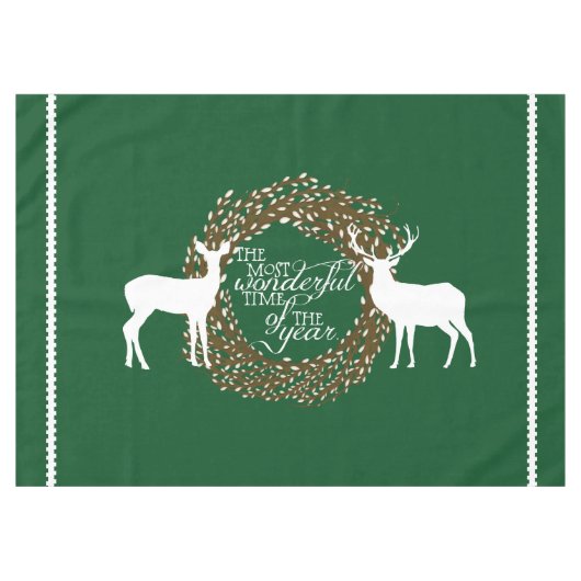 Nappe Green Deer Plus Merveilleux Temps Pnappe De Serre (Devant (Horizontal))