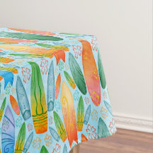 Green Orange & Blue Summer Surfboards