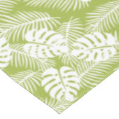 Nappe Green Palm Feuille Rainforest Motif (Angle)