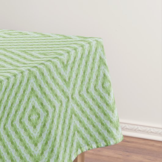 Nappe Green Stripes Squash Pattern (In Situ)