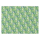 Nappe Green Tropical Palm Banana Monstera Feuille (Devant (Horizontal))