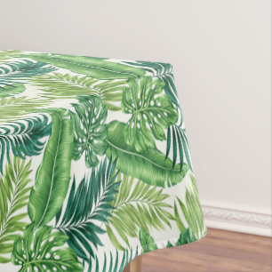 Nappe Green Tropical Palm Banana Monstera Feuille