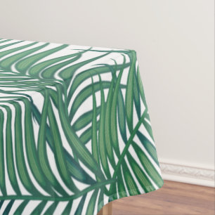 Nappe Green Tropical Palm Feuille