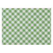 Nappe Green White En vichy Plaid À damiers Motif (Devant (Horizontal))