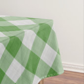 Nappe Green White En vichy Plaid À damiers Motif (In Situ)