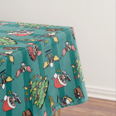 Nappe Gremlins | Motif de Noël comique (In Situ)