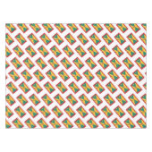 Nappe GRENADA DRAPEAU CARTE Grenadienne patriotique (Devant (Horizontal))