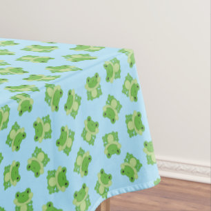 Nappe Grenouille Anniversaire Bleu