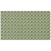 Nappe Grenouilles couture nénuphar verte et blanche (Devant (Horizontal))