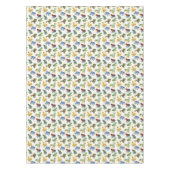 Nappe Grenouilles sur blanc naturel (Devant)