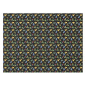 Nappe Grenouilles sur noir (Devant (Horizontal))