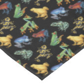 Nappe Grenouilles sur noir (Angle)