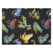 Nappe Grenouilles sur noir (Devant (Horizontal))