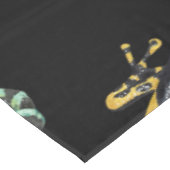 Nappe Grenouilles sur noir (Angle)