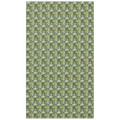 Nappe Grenouilles vert et blanc nénuphars (Devant)