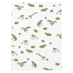 Nappe Grenouilles vertes