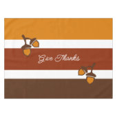 Nappe Grève d'action de grâce et Acorns (Devant (Horizontal))