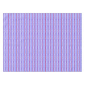 Nappe Grille moderne Rouge Bleu Bleu Gras Motif élégant (Devant (Horizontal))