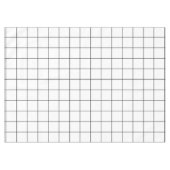 Nappe Grille noir et blanc (Devant (Horizontal))