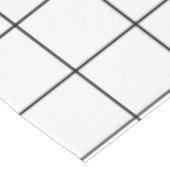 Nappe Grille noir et blanc (Angle)