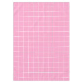 Nappe Grille rose et blanc (Devant)