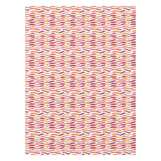 Nappe Grilles de peinture multicolore (Devant)