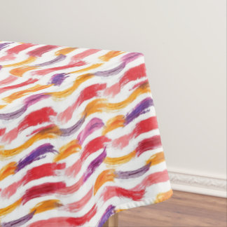 Nappe Grilles de peinture multicolore