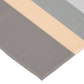 Nappe Gris jaune bleu pourpre rayures (Angle)