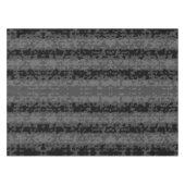 Nappe Gris Noir Motif Abstrait Irrégulier Design (Devant (Horizontal))