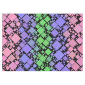 Nappe Groovy Boho Rétro Mod Géométrique Fierté Trigender (Devant (Horizontal))