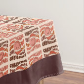Nappe Groovy Christmas 70s Pastel Smiling Emoji Funky (In Situ)