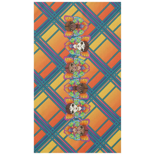 Nappe Gros yeux et ailes papillon (Devant)