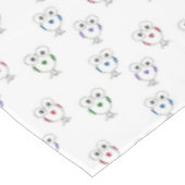 Nappe Gros yeux motif blanc (Angle)