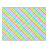Nappe Grosse pois multicolore années rétro (Devant (Horizontal))